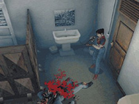 une photo d'Ã©cran de Resident Evil Code Veronica sur Sega Dreamcast